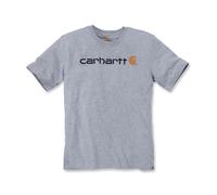 Camiseta Con Logo Carhartt Core S/S Gris Melange XL