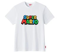 Camiseta con logo de Super Mario (adulto) S