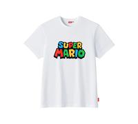 Camiseta con logo de Super Mario (infantil) 140