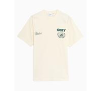 Camiseta con logo OBEY Clothing x Paraboot Kranks para hombre Beige XL