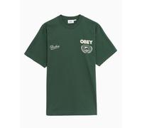 Camiseta con logo OBEY Clothing x Paraboot Kranks para hombre Verde S