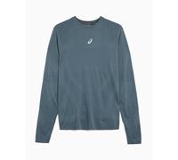 Camiseta con logo Relaxed de manga larga ASICS Road Seamless para hombre Azul XL