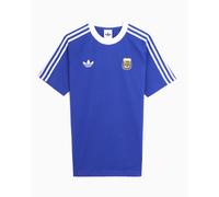 Camiseta con logo Slim adidas Originals Argentina Football para hombre Azul XS