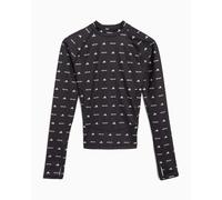 Camiseta con logo Slim de manga larga adidas Originals x Moon Boot para mujer Negro XS
