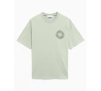 Camiseta con logo Stone Island para hombre Verde M