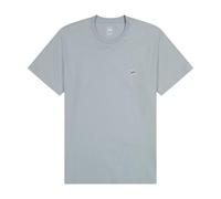 Camiseta lee ss patch logo tee hombre concrete gray M