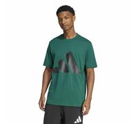Camiseta con logotipo grande Essentials Hombre Talla L. Color Verde