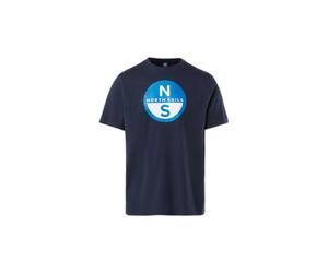 Camiseta con logotipo impreso de gran tamaño North Sails Basic M