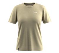 Salewa Eagle Minilogo Merino Camiseta W, Quicksand, S