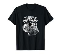 Camiseta con texto divertido de Capybara Coolness que dice «Es genial ser diferente» Camiseta