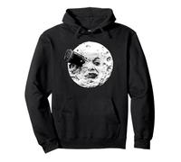 Camiseta con texto en inglés "A Trip To The Moon", Georges Melies Sudadera con Capucha
