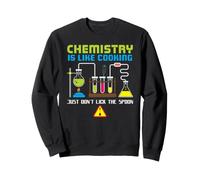Camiseta con Texto en inglés Chemistry Is Like Cooking Sudadera