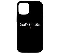 Camiseta con Texto en inglés God'S Got Me, Estilo Inspirado basado en la fe Carcasa para iPhone 12/12 Pro