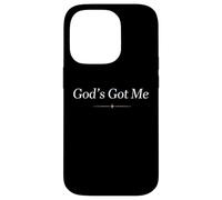 Camiseta con Texto en inglés God'S Got Me, Estilo Inspirado basado en la fe Carcasa para iPhone 14 Pro