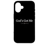 Camiseta con Texto en inglés God'S Got Me, Estilo Inspirado basado en la fe Carcasa para iPhone 16