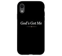 Camiseta con Texto en inglés God'S Got Me, Estilo Inspirado basado en la fe Carcasa para iPhone XR