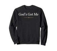 Camiseta con Texto en inglés God'S Got Me, Estilo Inspirado basado en la fe Sudadera