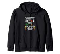 Camiseta con Texto en inglés I Just Want to Work in My Garden para Salir con Perros Sudadera con Capucha