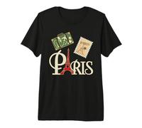 Camiseta con Texto en inglés I Love Paris para viajeros Camiseta Premium