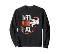 Camiseta con Texto en inglés I Need More Space Exploration for Kids Science Gifts Sudadera