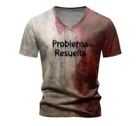 Camiseta con texto en inglés "Im Fine Bloody Shirt Halloween Bloody Cloth Shirt Blood Splatter Halloween Im Fine Costume Costumes Scary Blood Scary Clothes Gift Splatter Top, 5X Large Men's Graphic