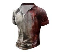 Camiseta con texto en inglés "Im Fine Bloody Shirt Halloween Bloody Cloth Shirt Blood Splatter Halloween Im Fine Costume Costumes Scary Blood Scary Clothes Gift Splatter Top, 5X Large Men's Graphic