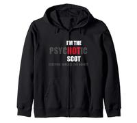 Camiseta con Texto en inglés I'm The Psychotic Scot, Idea de Regalo Divertida Sudadera con Capucha