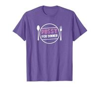 Camiseta con texto en inglés "Pussy for Din Camiseta