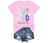 Camiseta con texto en inglés "There was No Way But God Made A Way", camiseta con estampado de fe cristiana, rosa, M