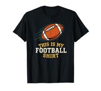 Camiseta con texto en inglés "This Is My Football" Camiseta