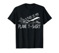 Camiseta con Texto en inglés This Is My Plane (Este es mi avión) Camiseta