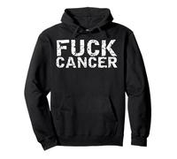 Camiseta con Texto Fuck Cancer, diseño de cáncer Sudadera con Capucha