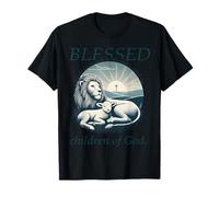 Camiseta con versículo bíblico de Jesús católico Blessed Are The Peacemakers Camiseta