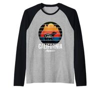 Camiseta Cool Angeles California, Los Ángeles California Camiseta Manga Raglan