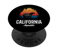 Camiseta Cool Angeles California, Los Ángeles California PopSockets PopGrip Adhesivo