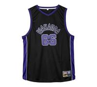 Camiseta Corta de Basketball de Marvel - Color Negro - Talla XL - Elaborada con Poliéster - Estampado de Black Panther - Producto Original