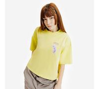 Camiseta corta DECATHLON x TETSUNORI amarillo XS