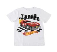 Camiseta Corta Hot Wheels Unisex - Camiseta Corta Infantil Hot Wheels Unisex para Diario, Colegio y Viajes