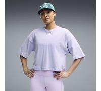 Camiseta corta PUMA x HYROX Lifestyle para mujer, Ropa, Morado, M