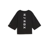 Camiseta corta PUMA x HYROX Lifestyle para mujer, Ropa, Negro, L L