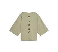 Camiseta corta PUMA x HYROX Lifestyle para mujer, Ropa, Verde, L L