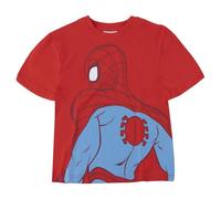 Camiseta Corta Spiderman para Niños y Niñas - Camiseta Infantil Marvel Transpirable y Cómoda, Ropa para Verano, Uso Diario y Excursiones