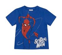 Camiseta Corta Spiderman para Niños y Niñas - Camiseta Infantil Marvel Transpirable y Cómoda, Ropa para Verano, Uso Diario y Excursiones