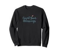 Camiseta Count Your Blessings - Inspirational Faith Christian Sudadera