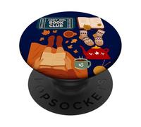 Camiseta Cozy Girl Book Club PopSockets PopGrip Adhesivo