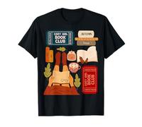 Camiseta Cozy Girl Book Lover Camiseta