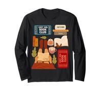 Camiseta Cozy Girl Book Lover Manga Larga