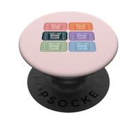 Camiseta Cozy Girl Book Lover PopSockets PopGrip Adhesivo