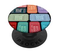 Camiseta Cozy Girl Book Lover PopSockets PopGrip Adhesivo