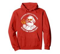 Camiseta Crack Open A Cold One with The Camaradas - Karl Marx Sudadera con Capucha